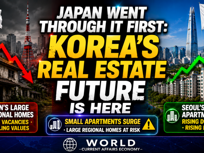 Japan Went Through It First… The Next Crisis Facing South Korea's Housing Market